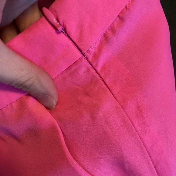 J. Crew Orange and pink Colorblock Skirt - Picture 4 of 4